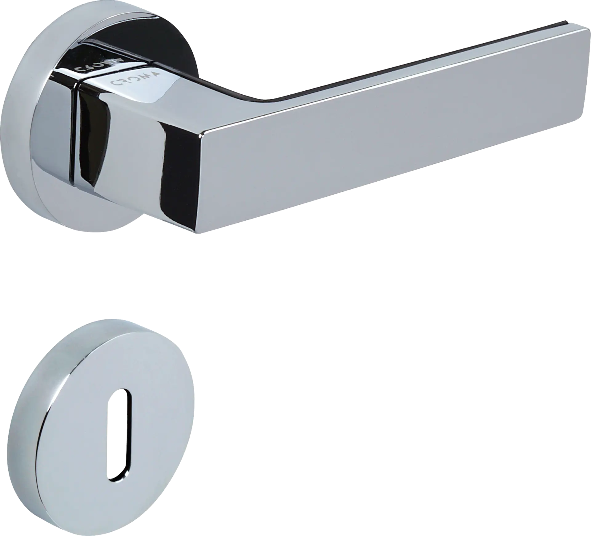 Çebi 1103-9188 Zera Croma Kapı Kolu MP02 (Parlak Krom) - Oda