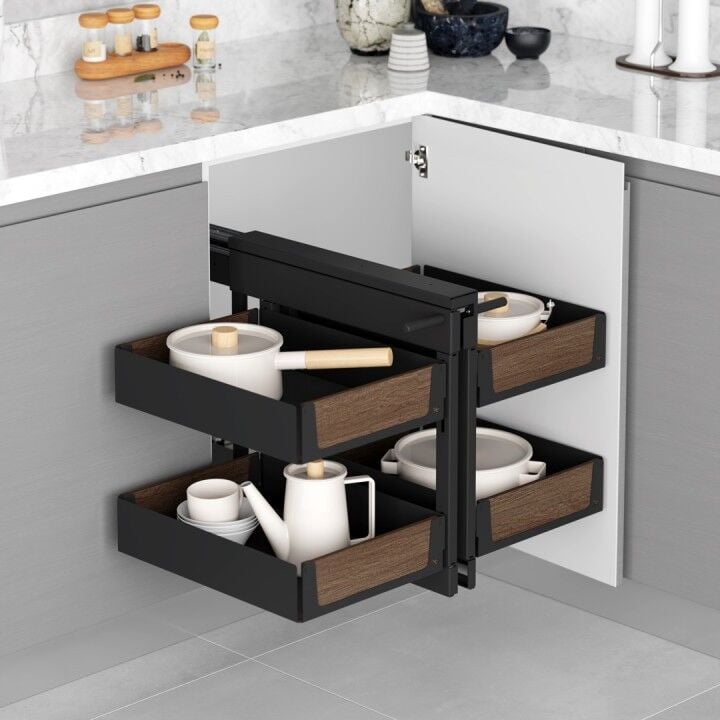 Unique Wood Bağımsız Körköşe Mekanizması Antrasit