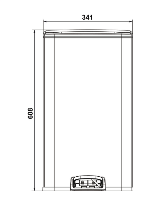 Banyo Çöp Kutusu, COSMOBIN, 30 lt