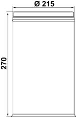 Banyo Çöp Kutusu, PERLA, 5 lt