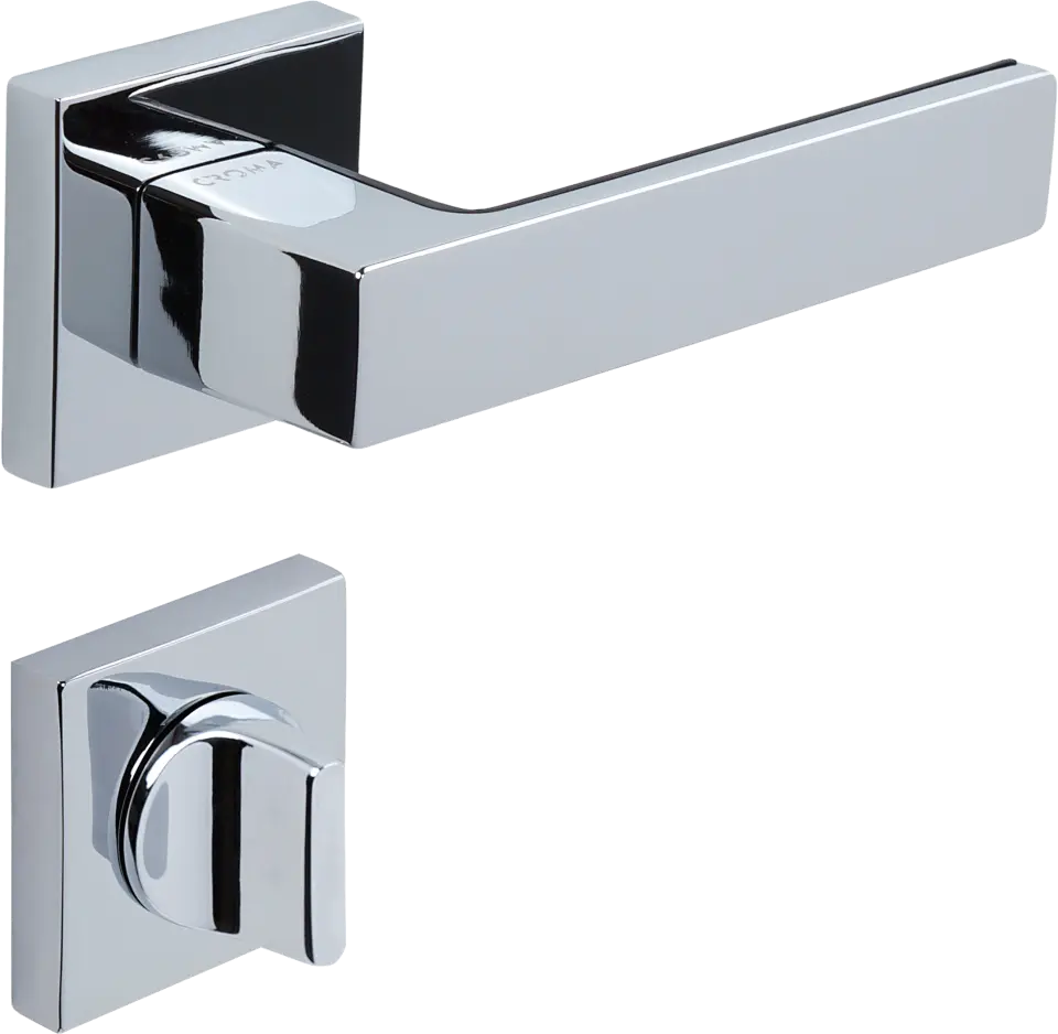 Çebi 1103-9186 Zera-S Croma Kapı Kolu MP02 (Parlak Krom) - WC
