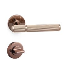 PIXAR-L ROZETLİ KAPI KOLU TAKIMI ROSE RENK