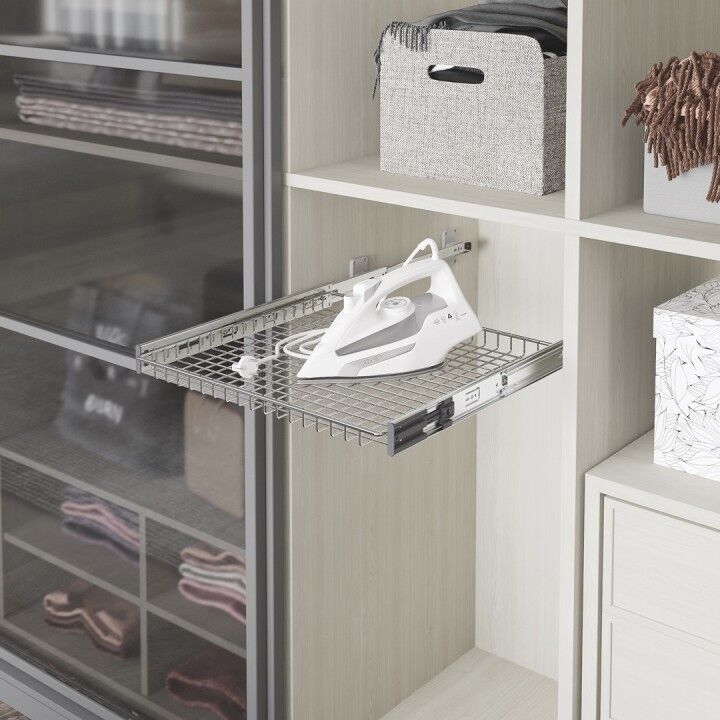 Teleskopik Raylı Çok Amaçlı Sepet (Küçük Boy) 400 mm