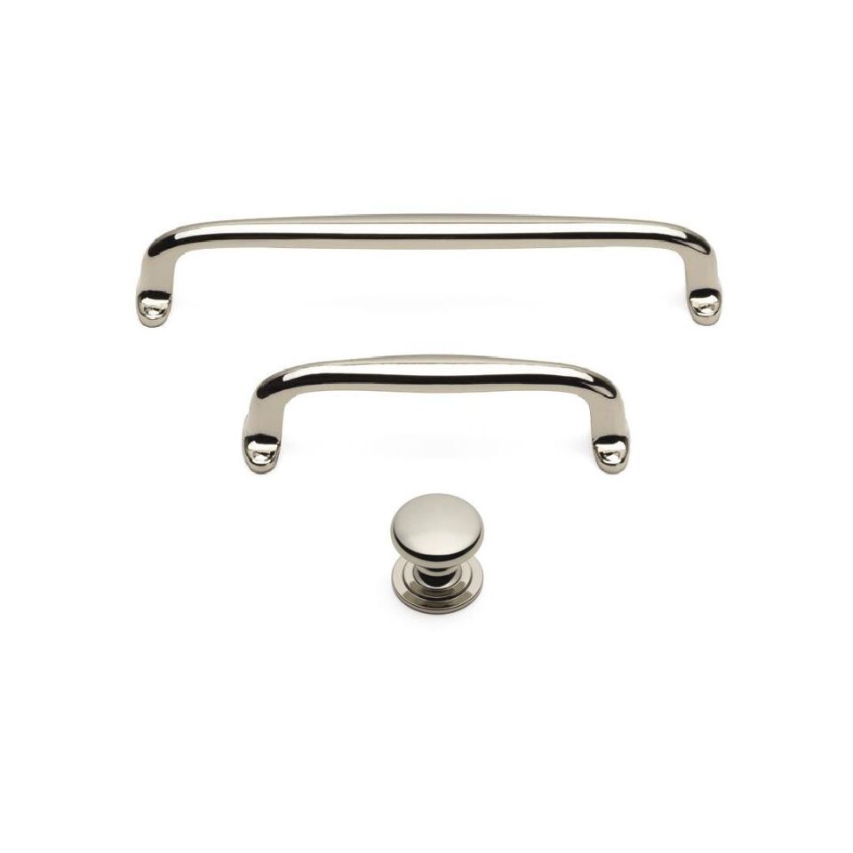 System 4595 Parlak Nikel Renk Klasik Kulp 160 mm (SY4595 0160 PN)