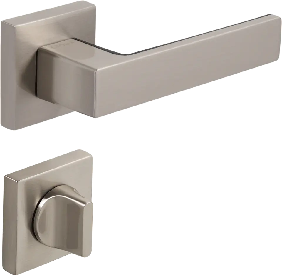 Çebi 1103-9186 Zera-S Croma Kapı Kolu MP08 ( Parlak Fırçalanmış Inox) - WC