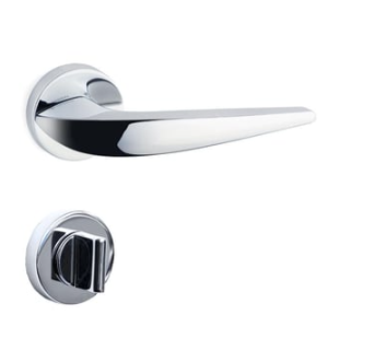 System ROCKET Rozetli Kapı Kolu Krom Renk (HA168RO12 CR)