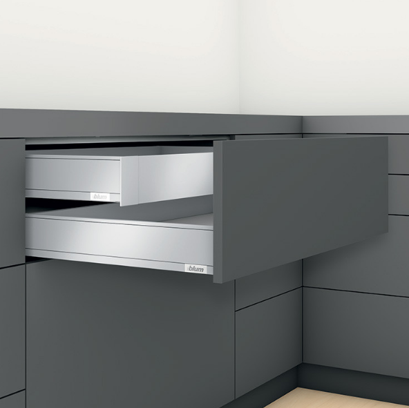 Blum Legrabox Pure M İç Çekmece 70 Kg Blumotion Orion Gri