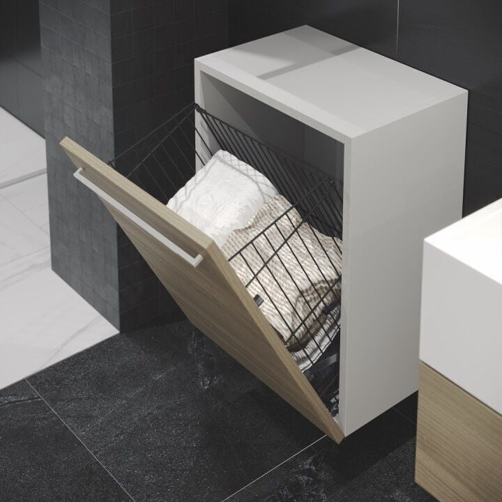 Kapağa Monte Demonte Çamaşır Sepeti 450 mm