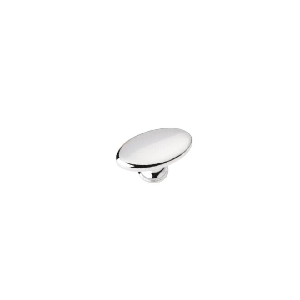 System 8 mm Krom Renk Tek Delikli Düğme Kulp (SY4322 0008 CR)