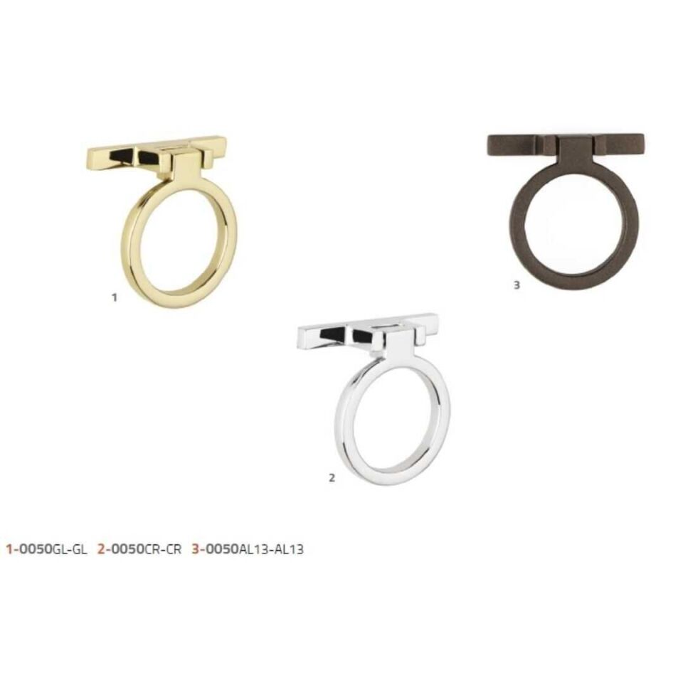 System 50 mm Krom Renk Sarkaç Kulp (SY4627 0050 CR-CR)