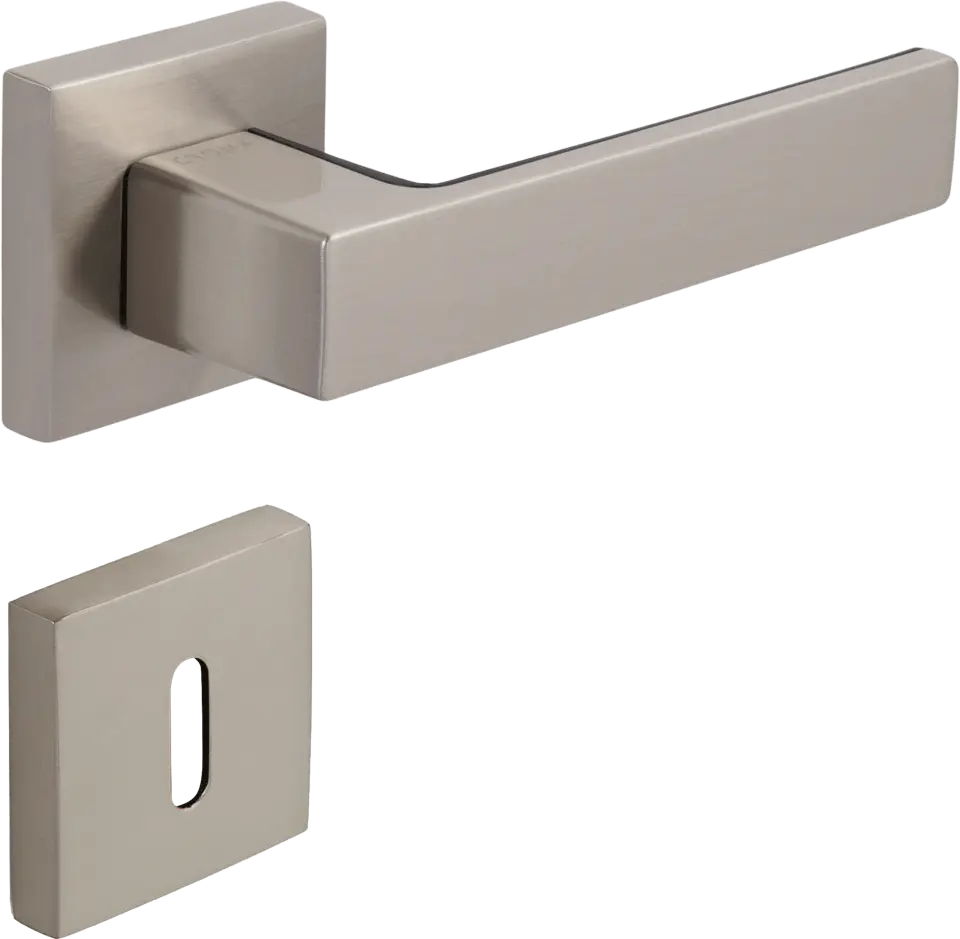 Çebi 1103-9186 Zera-S Croma Kapı Kolu MP08 ( Parlak Fırçalanmış Inox) - Oda