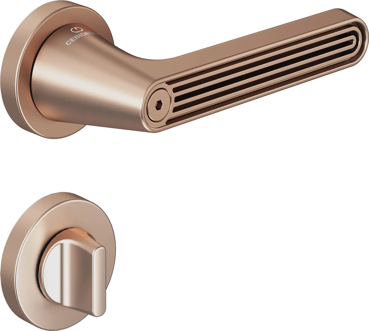 Çebi C5293 Flow Artline Kapı Kolu PC13 (Rose) - WC