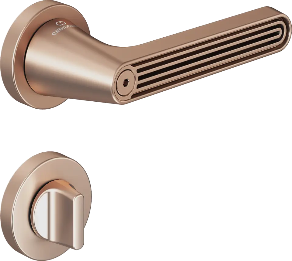 Çebi C5293 Flow Artline Kapı Kolu PC13 (Rose) - WC