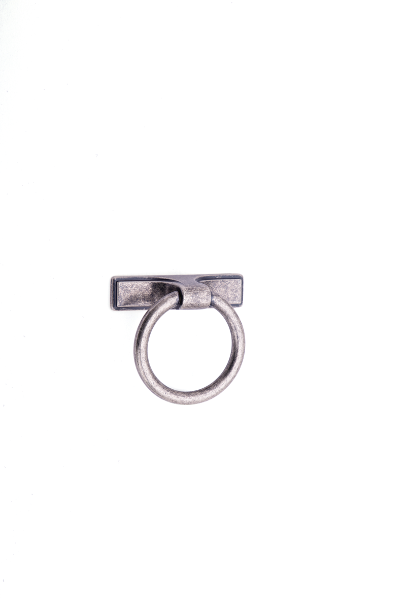 System 50 mm Antik Gümüş Renk Sarkaç Kulp (SY3104 0050 OSM-OSM)