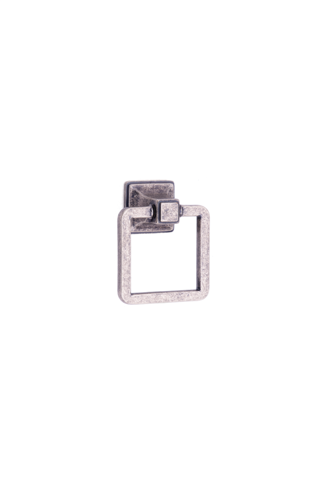 System 50 mm Antik Gümüş Renk Sarkaç Kulp (SY3153 0050 OSM-OSM)