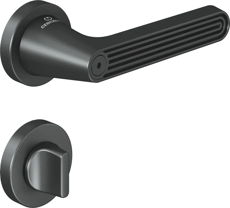 Çebi C5293 Flow Artline Kapı Kolu PC27 (Antrasit Saten) - WC