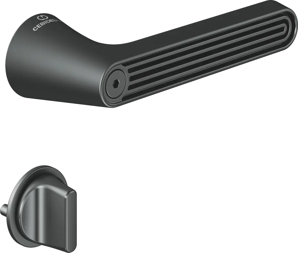 Çebi C5293 Flow Artline Kapı Kolu PC27 (Antrasit Saten) - WC