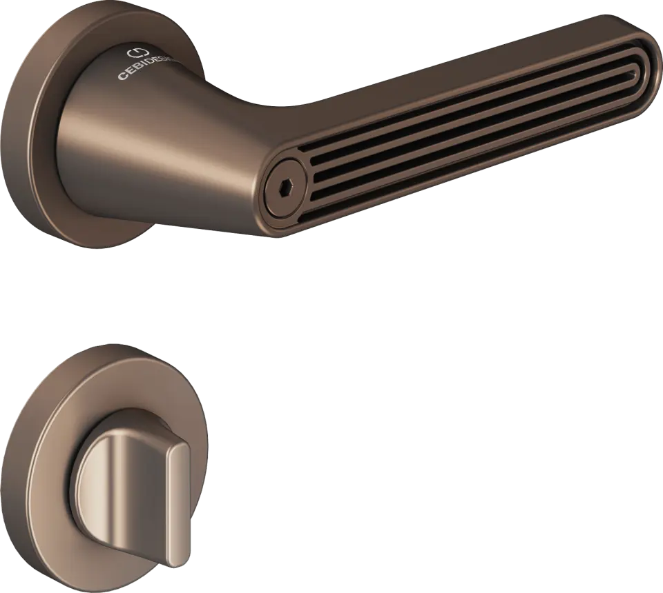 Çebi C5293 Flow Artline Kapı Kolu PC29 (Metalik Bronz) - WC