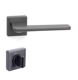 System SARP Rozetli Kapı Kolu Füme Renk (HA209RO11 BBN) WC