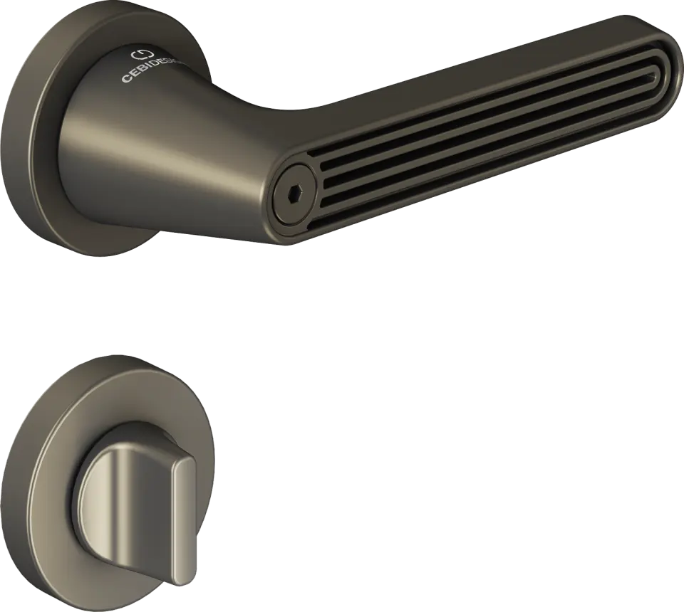 Çebi C5293 Flow Artline Kapı Kolu PC36 (Metalik Kahve) - WC