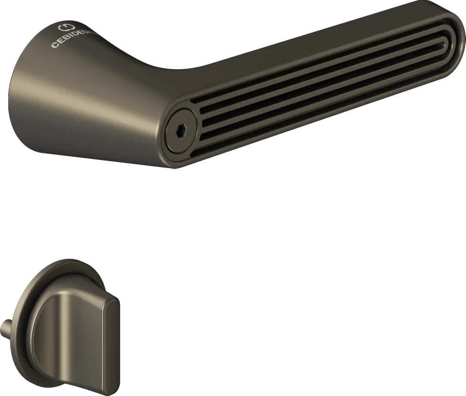 Çebi C5293 Flow Artline Kapı Kolu PC36 (Metalik Kahve) - WC