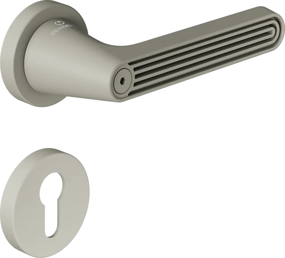 Çebi C5293 Flow Artline Kapı Kolu PC04 (Mat İnoks) - Yale