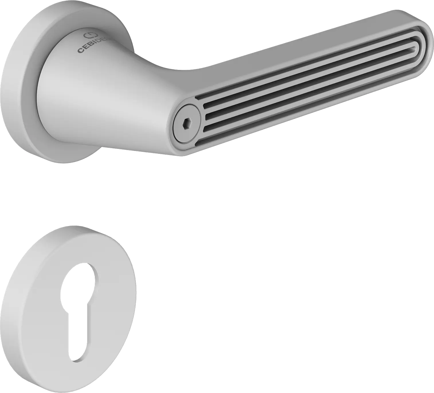 Çebi C5293 Flow Artline Kapı Kolu PC05 (Mat Krom) - Yale