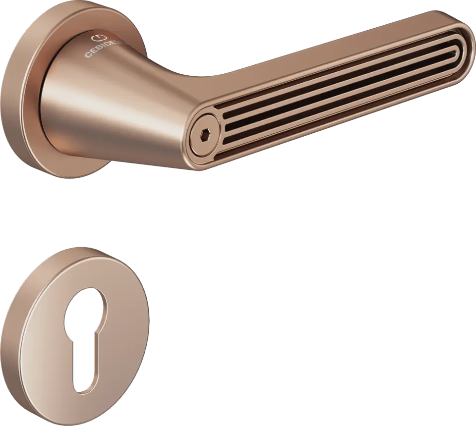Çebi C5293 Flow Artline Kapı Kolu PC13 (Rose) - Yale