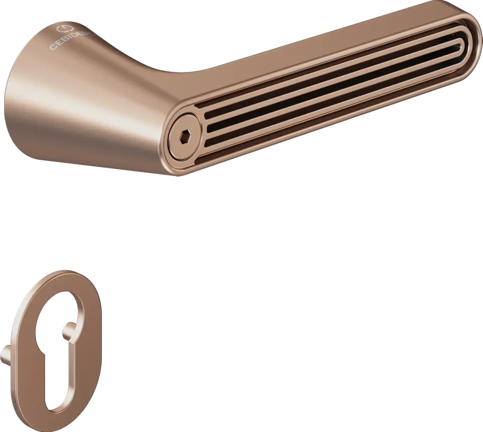 Çebi C5293 Flow Artline Kapı Kolu PC13 (Rose) - Yale