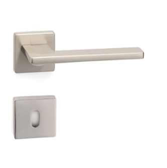 System SARP Rozetli Kapı Kolu Nikel Saten Renk (HA209RO11 NB) Oda