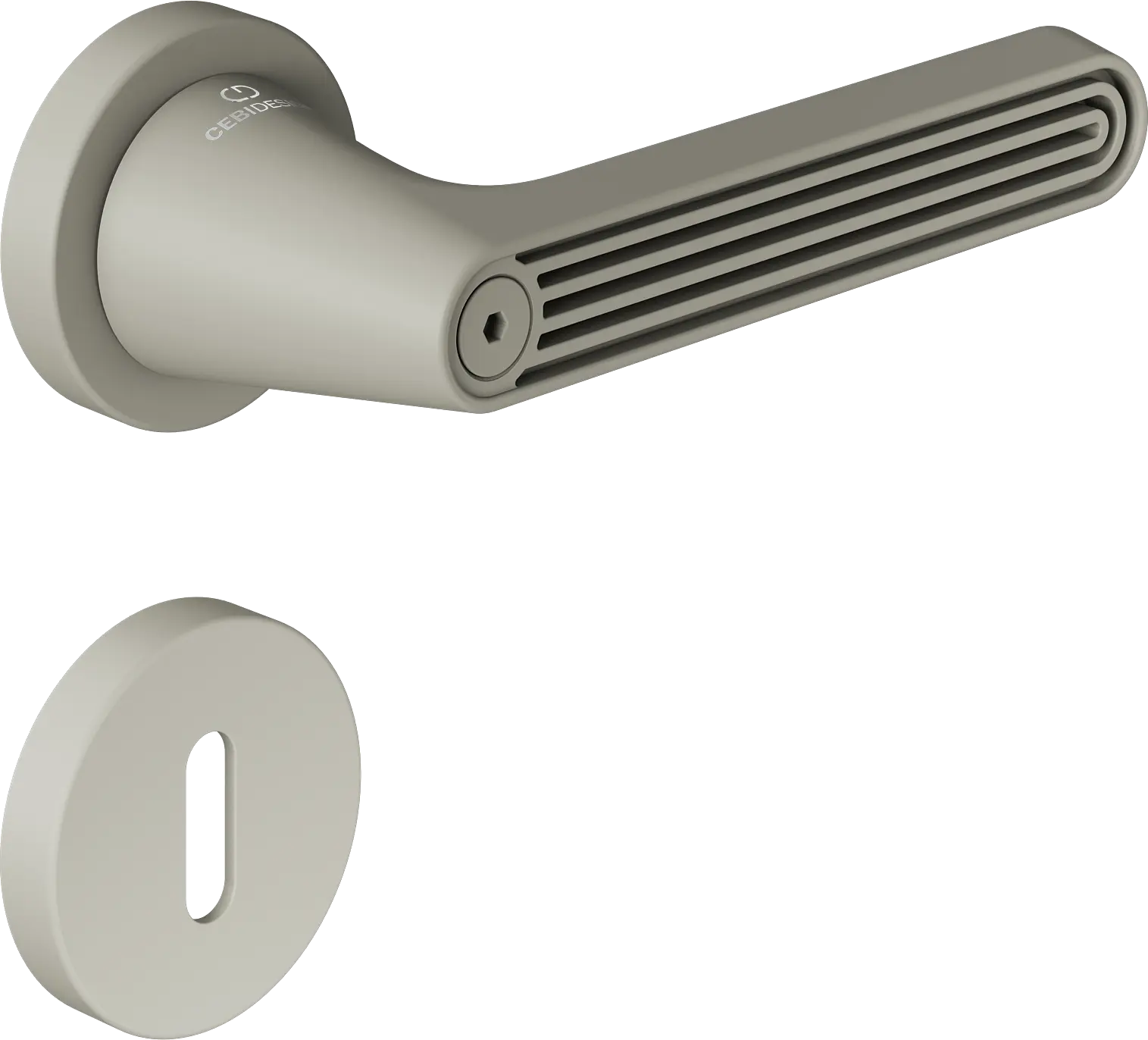 Çebi C5293 Flow Artline Kapı Kolu PC04 (Mat İnoks) - Oda