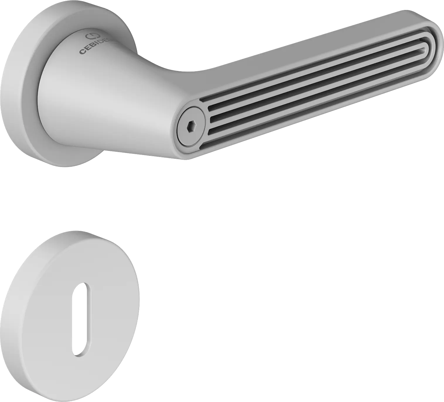 Çebi C5293 Flow Artline Kapı Kolu PC05 (Mat Krom) - Oda
