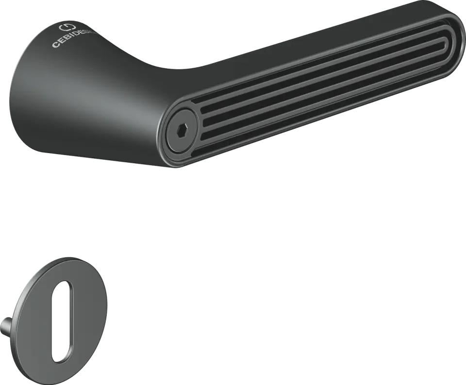 Çebi C5293 Flow Artline Kapı Kolu PC27 (Antrasit Saten) - Oda
