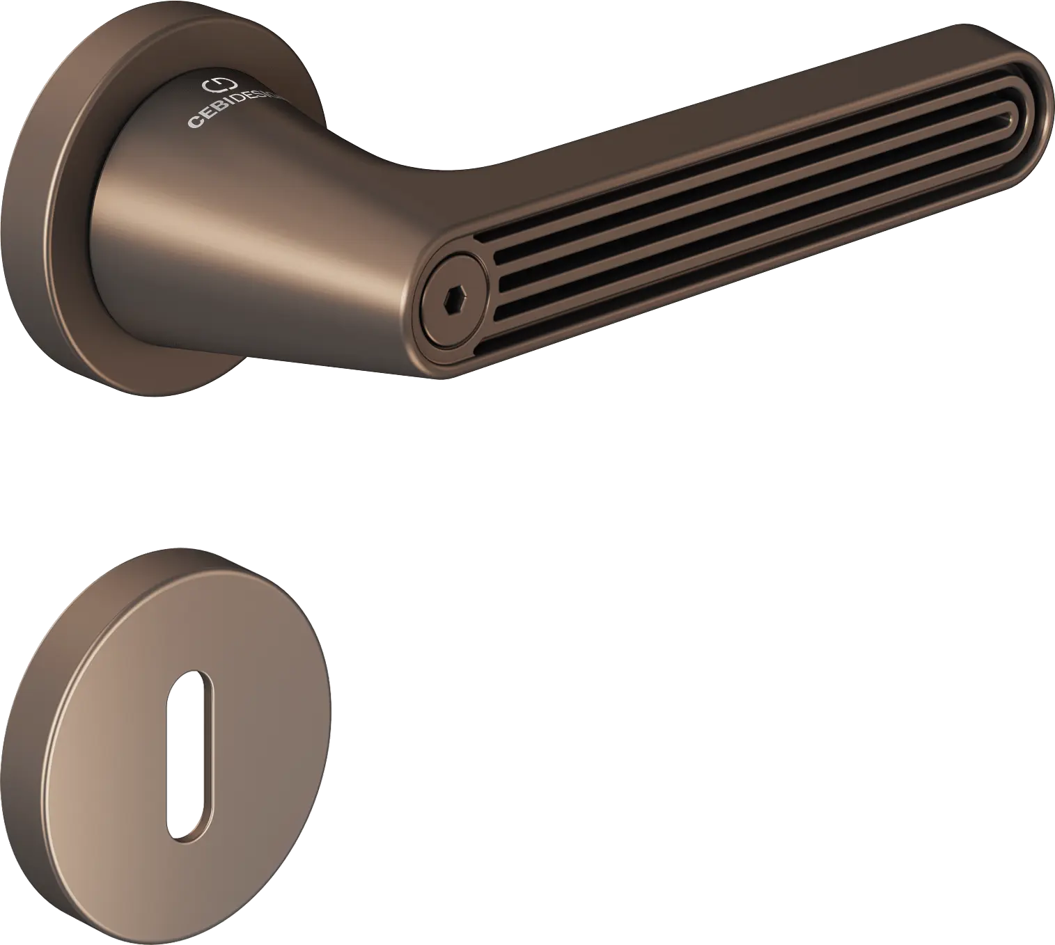 Çebi C5293 Flow Artline Kapı Kolu PC29 (Metalik Bronz) - Oda