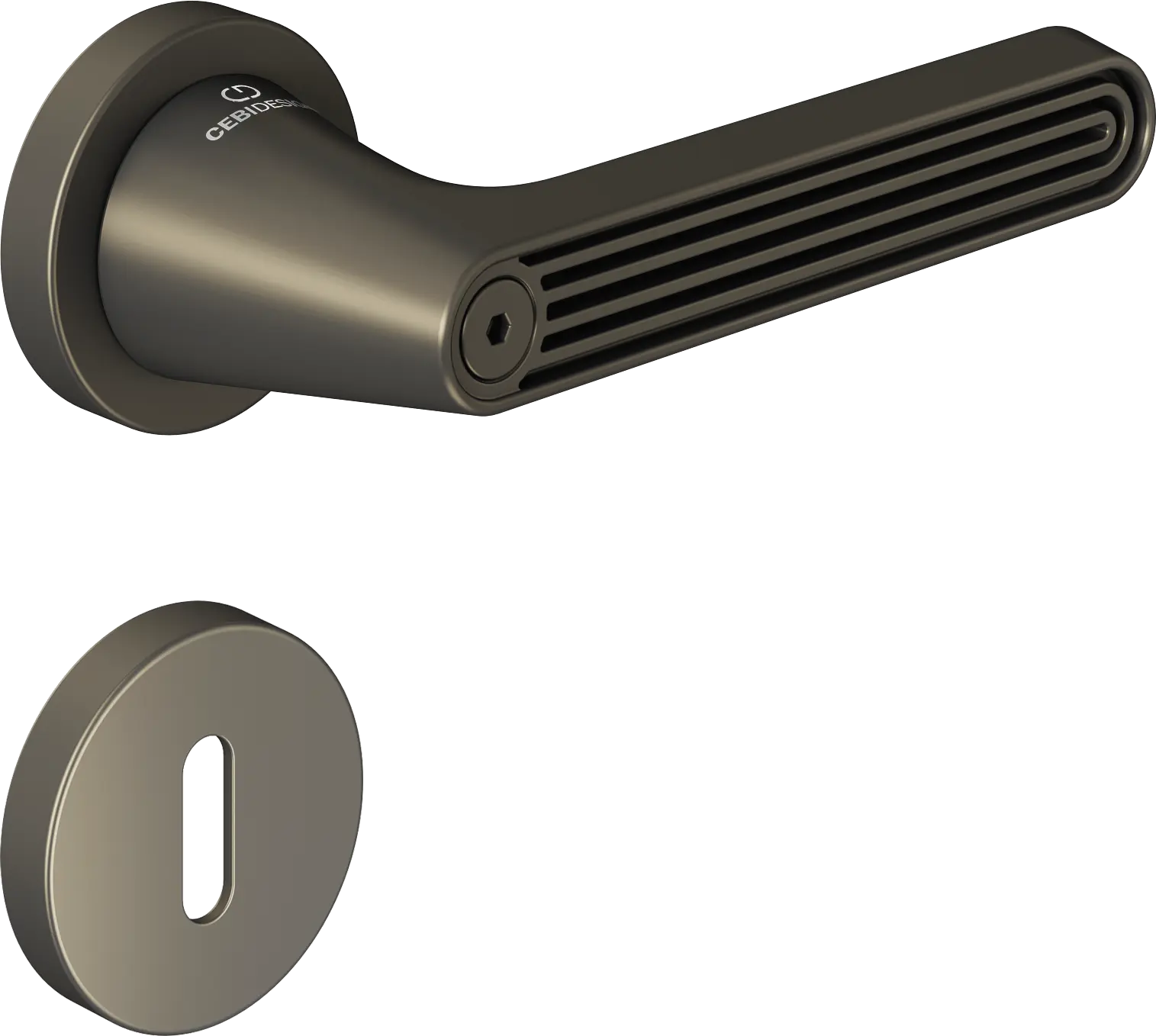 Çebi C5293 Flow Artline Kapı Kolu PC36 (Metalik Kahve) - Oda