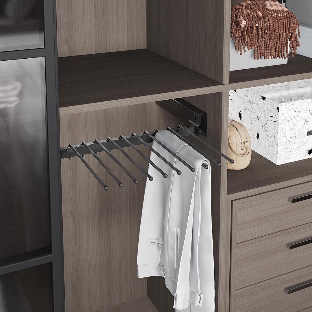 Raylı Pantolon Askısı