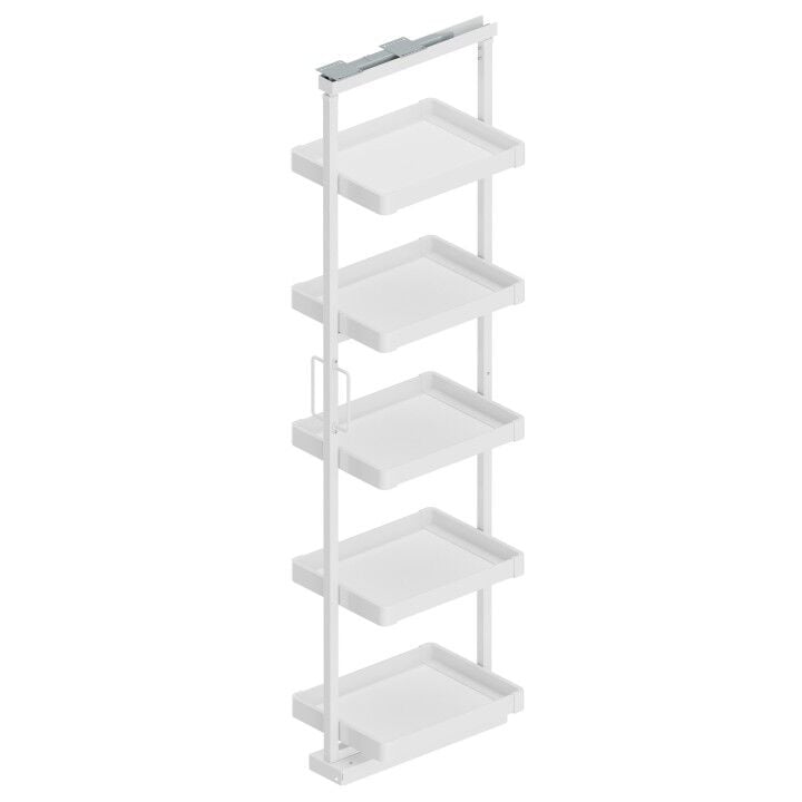 Raylı Raf Ünitesi 1400-1600 mm Beyaz - 160 - 180 cm