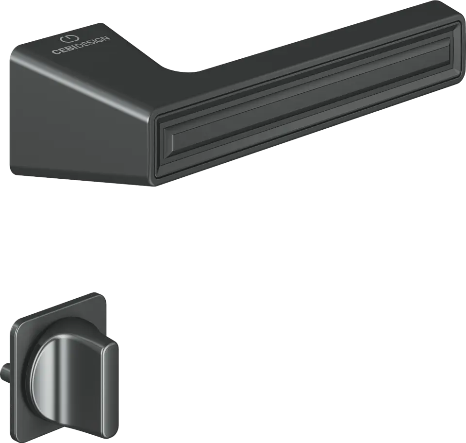 Çebi C5294 Groove Artline Kapı Kolu PC27 (Antrasit Saten) - WC