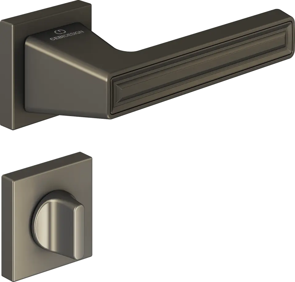 Çebi C5294 Groove Artline Kapı Kolu PC36 (Metalik Kahve) - WC