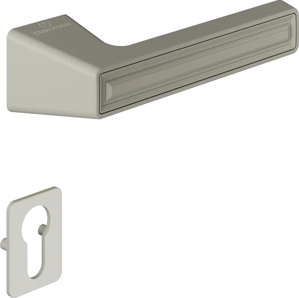 Çebi C5294 Groove Artline Kapı Kolu PC04 (Mat İnoks) - Yale