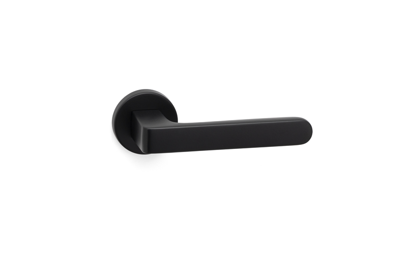 System MARVEL Rozetli Kapı Kolu Siyah Renk (HA210RO12 AL6)