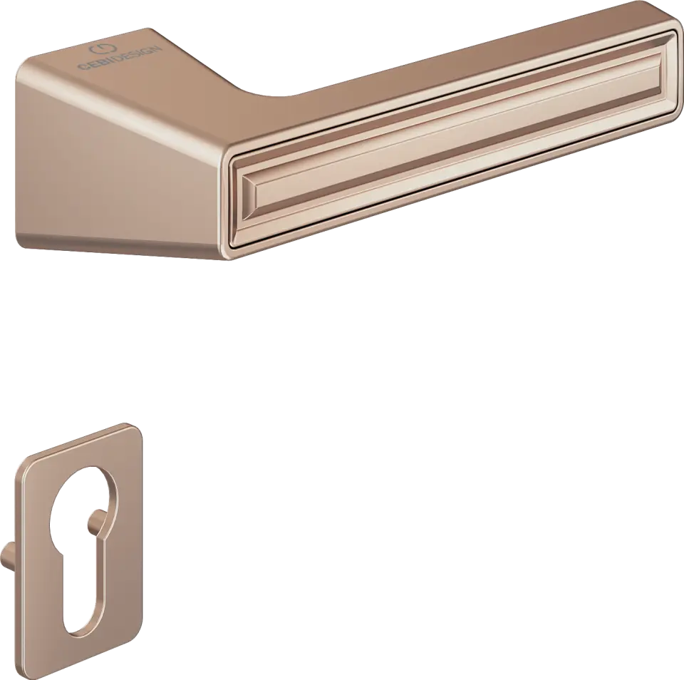 Çebi C5294 Groove Artline Kapı Kolu PC13 (Rose) - Yale