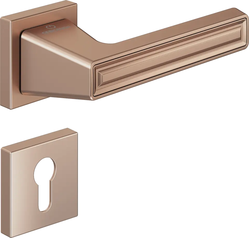 Çebi C5294 Groove Artline Kapı Kolu PC13 (Rose) - Yale