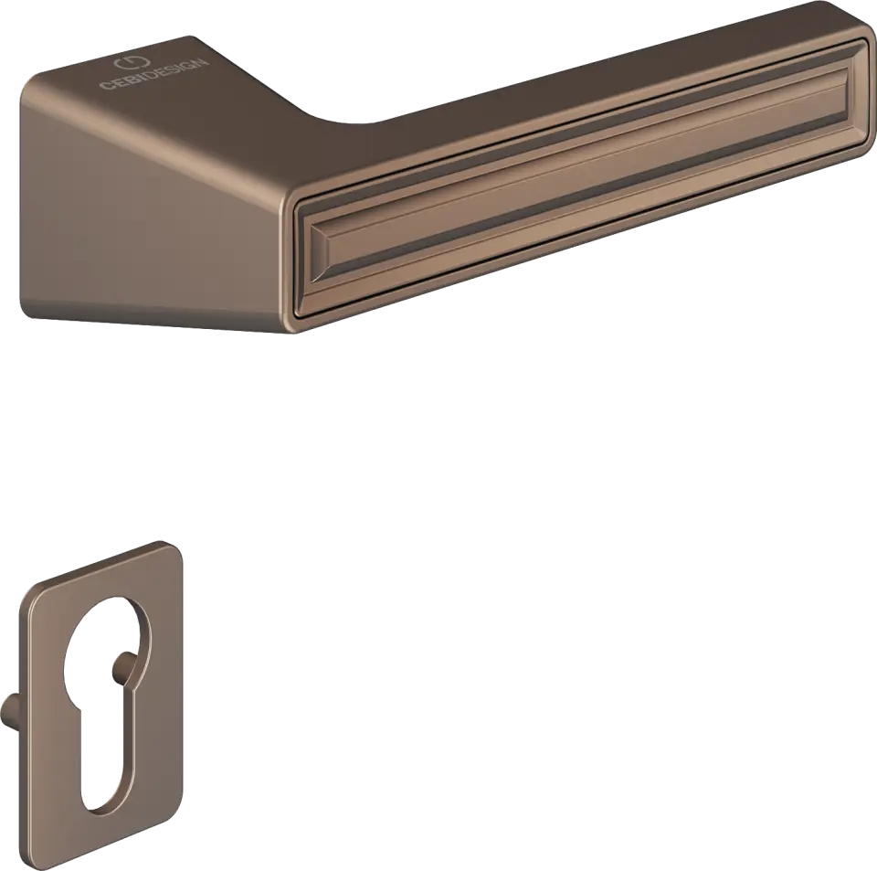 Çebi C5294 Groove Artline Kapı Kolu PC29 (Metalik Bronz) - Yale