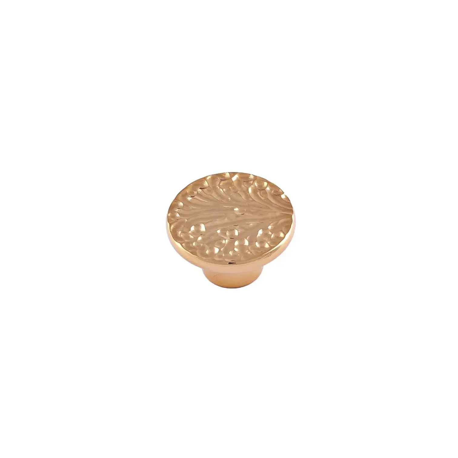 Vista D’oro Dalgalı Düğme Kulp Altın Rengi 50 mm Çap