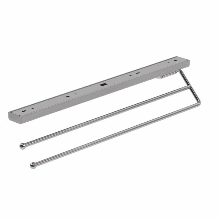 Raylı Havluluk  1 Bölmeli Krom - 2 Bölmeli