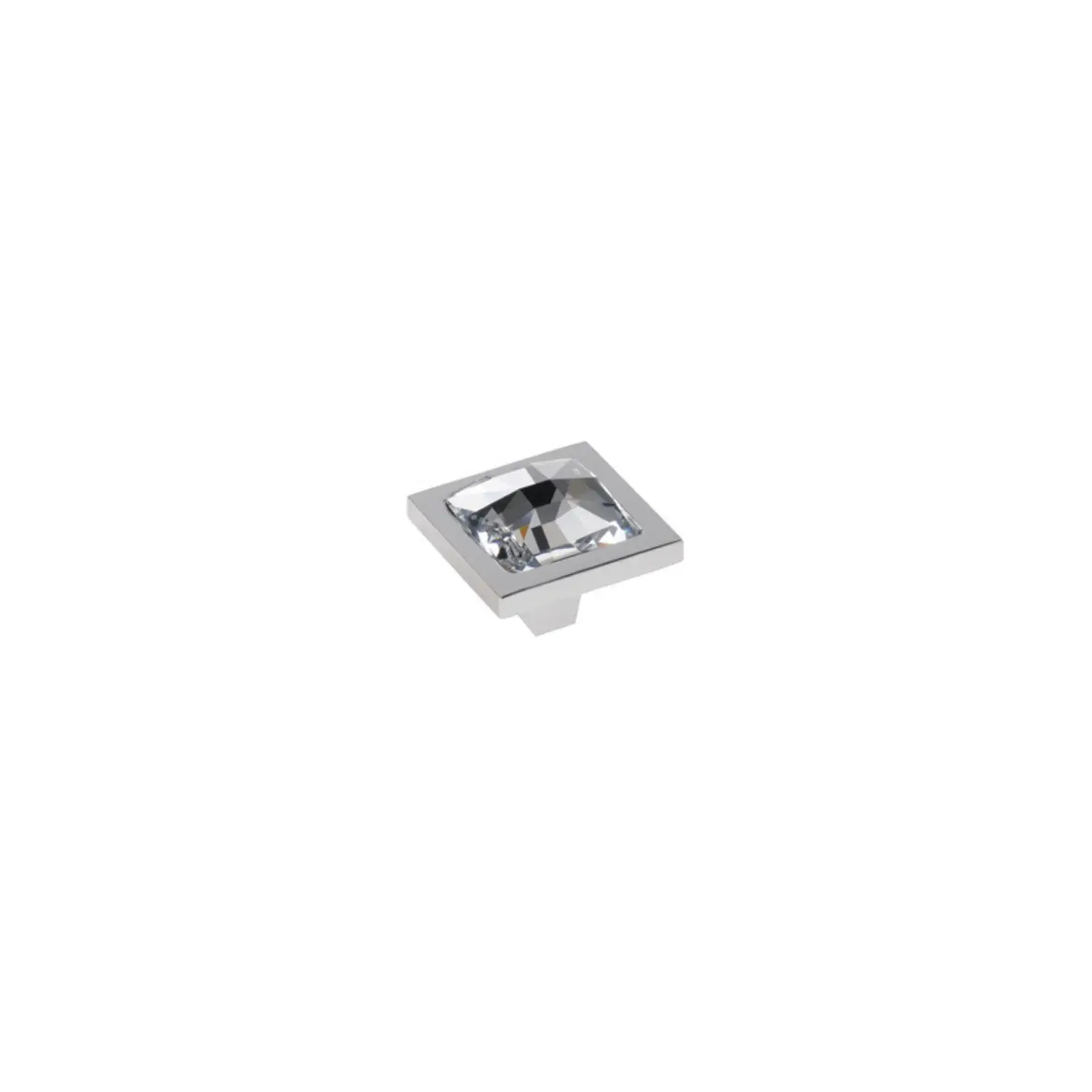 Vista D’oro Tria Swarovski Düğme Kulp No:2 – Krom