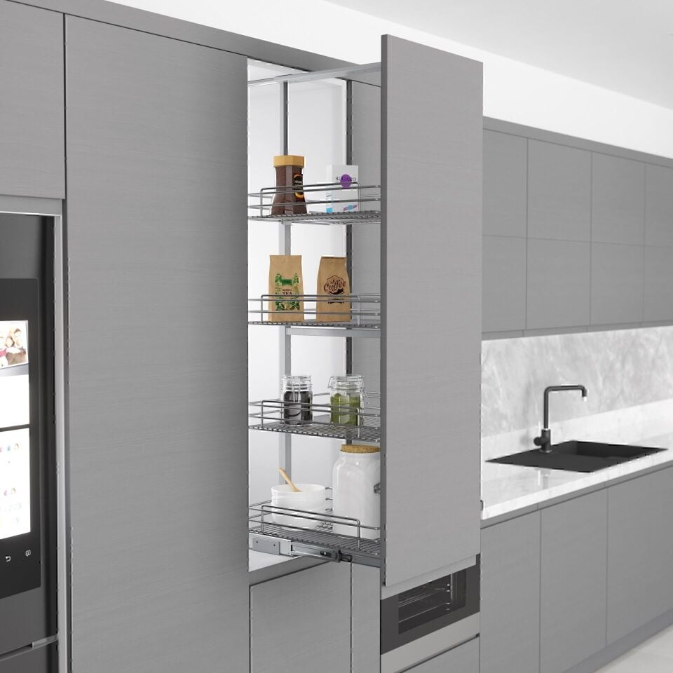 Teleskopik Kiler Tel 1850 - 2000 mm | 500 mm Kapak Uyumlu