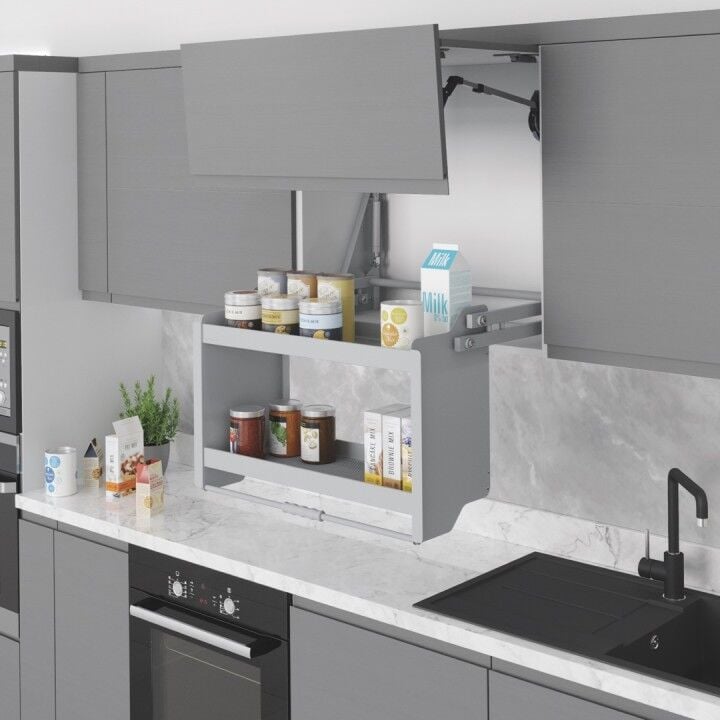 Kaymaz Yüzeyli Raf Asansörü 900 mm