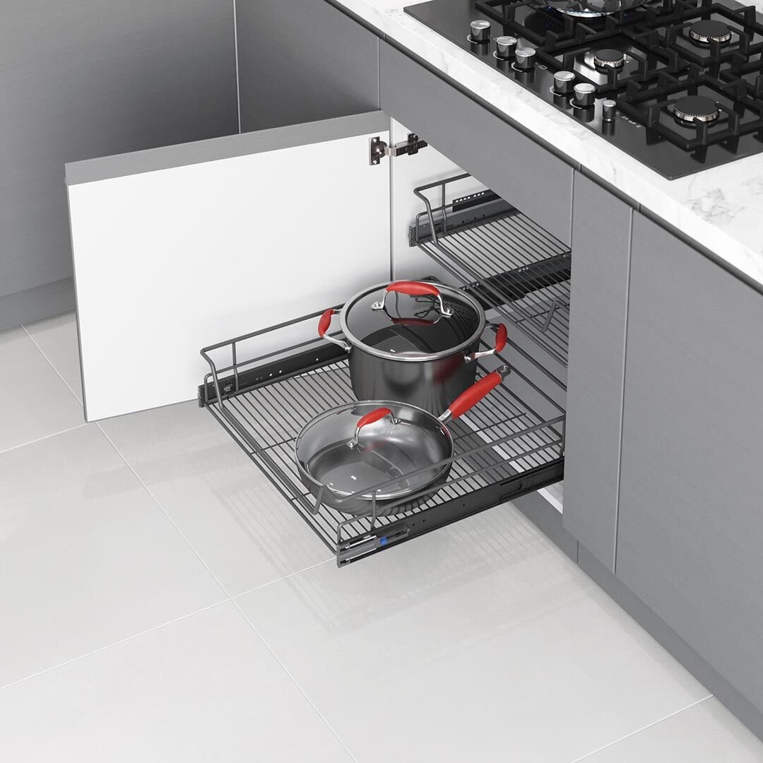 Bağımsız Teleskopik Raylı Çekmece